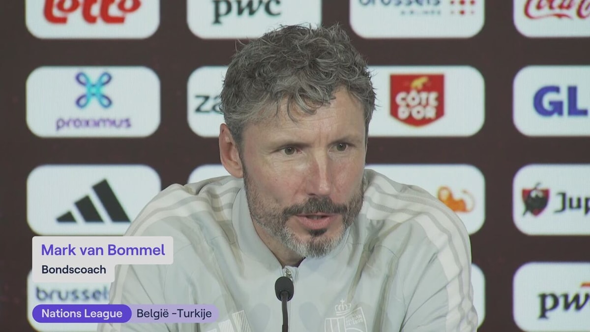 Bondscoach van Bommel spreekt in aanloop naar duel tegen Turkije: "Lukaku? Je moet er niets groots achter zoeken"