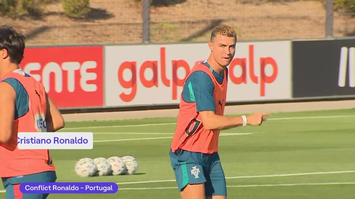 Cristiano Ronaldo verlaat nationale ploeg na conflict met trainer