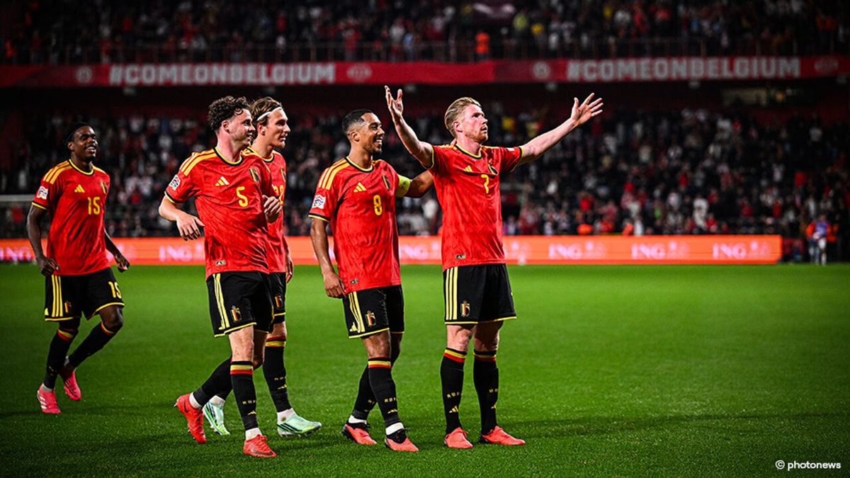 Twee pareltjes van De Bruyne en zoete goal voor Lukaku: Rode Duivels kloppen Turkije met 3-0