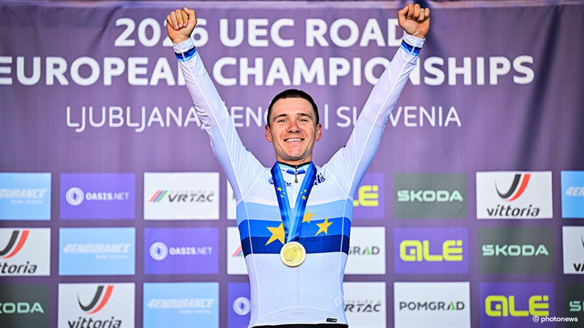 Met de jump van zijn leven! Remco Evenepoel kroont zich tot Europees kampioen na ongeziene millimetersprint met Ciccone