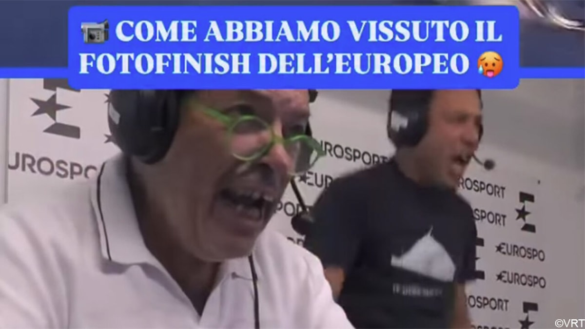 "Oh Madonna!": Italiaanse euforie maakt plaats voor bittere deceptie na bewogen EK-sprint tussen Evenepoel en Ciccone