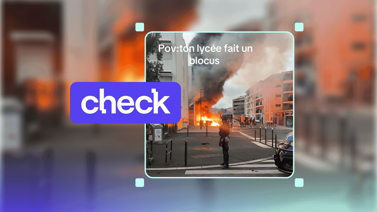 Brandhaarden in Bordeaux en vrouw met vlammen in gezicht: deze beelden van Franse studentenprotesten zijn echt