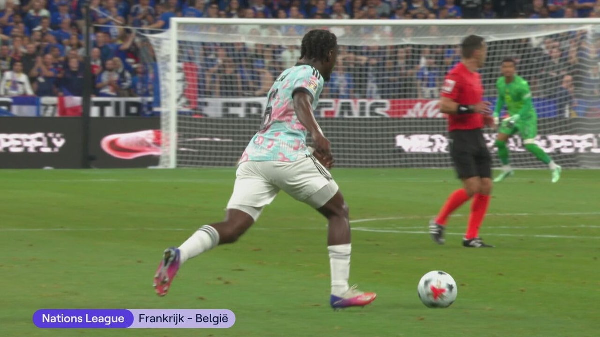 Het journaal 13u met o.a. de 4-1-nederlaag van de Rode Duivels tegen Frankrijk