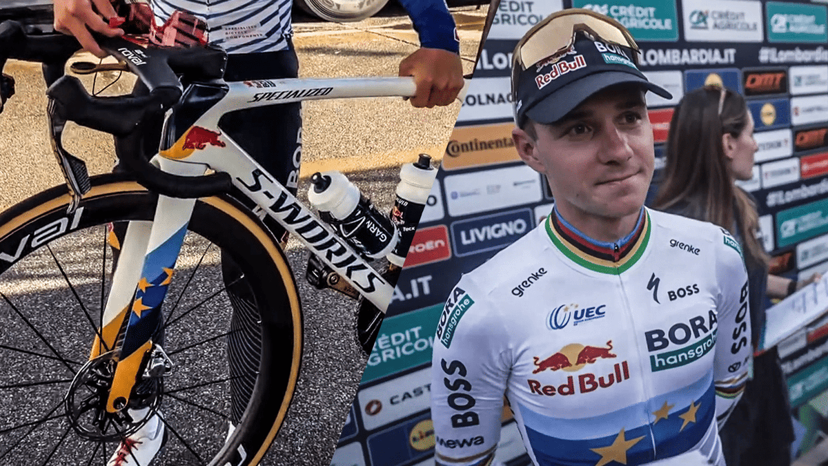 Eén verwijzing mocht er niet op: Remco Evenepoel glundert in unieke Europese trui, die "extra zal motiveren"