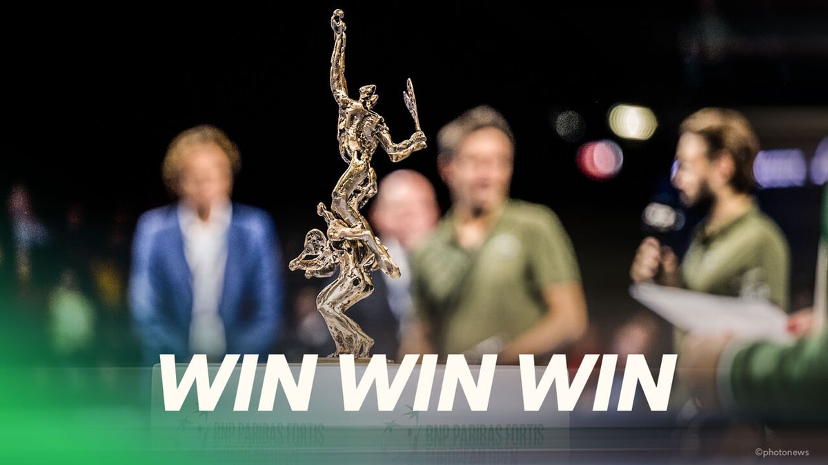 WIN: Ga genieten van toptennis in Brussel met een van onze duotickets voor de European Open