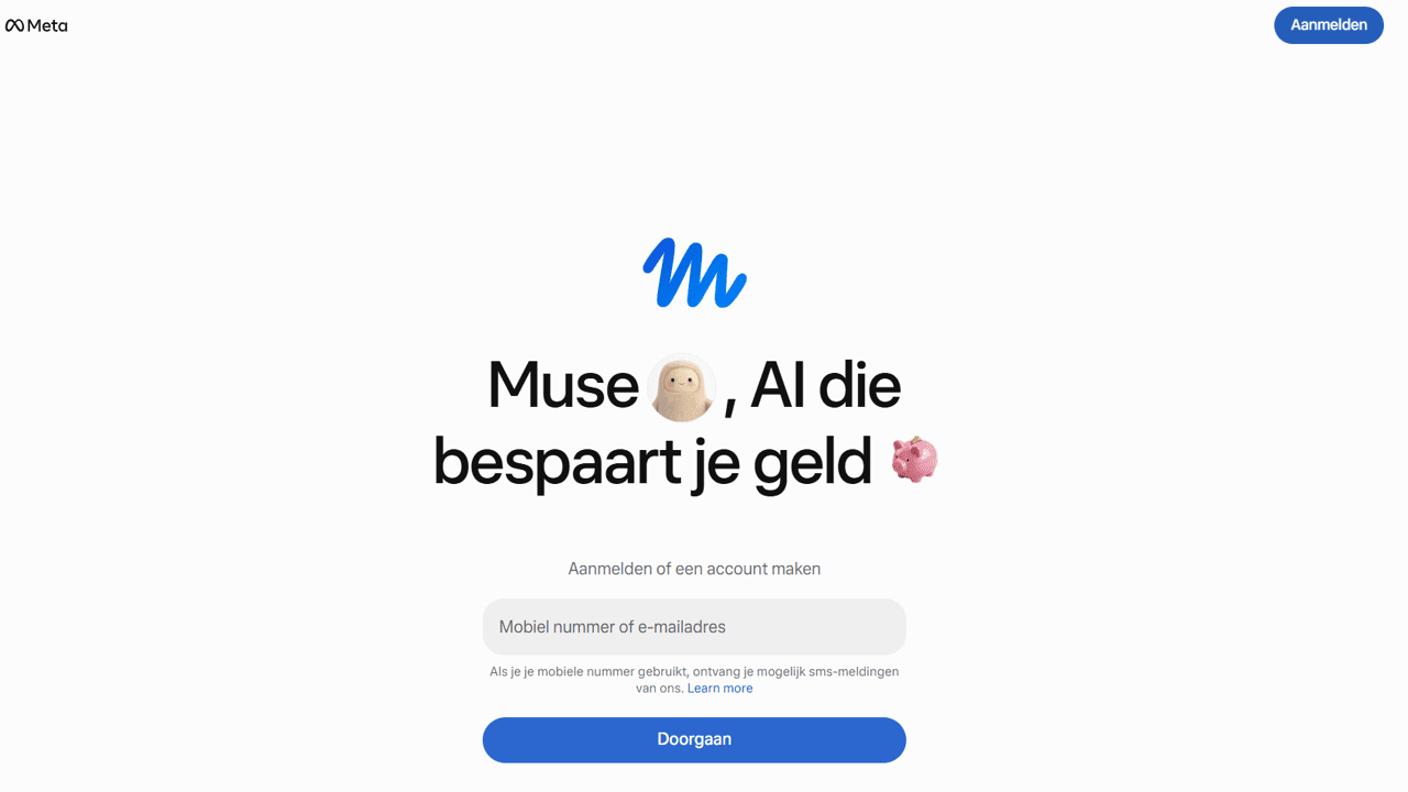 Meta lanceert nieuw AI-model, Muse Wonder, dat ChatGPT en Claude het vuur aan de schenen wil leggen