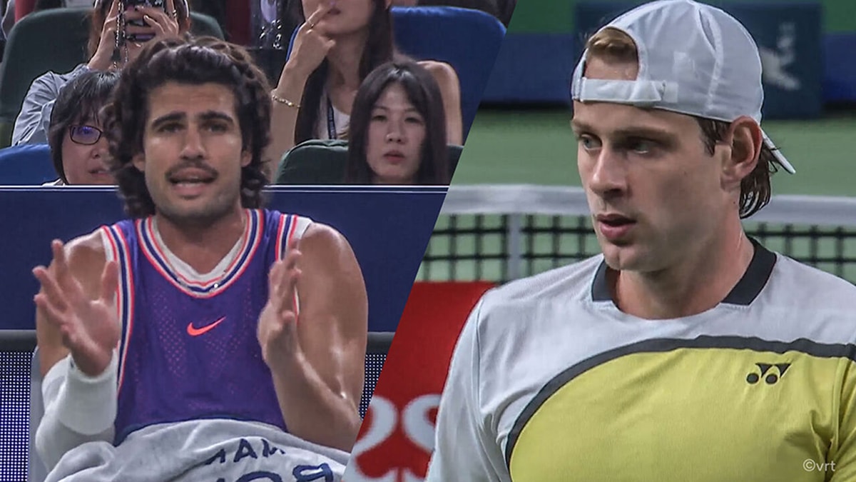 LIVE - Ruziënde Alcaraz verliest zelfs even zijn koel: sterke Bergs wint geanimeerde 1e set van topduel in Shanghai
