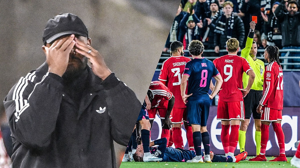 Pijnlijke avond voor Kompany: Bayern geeft comeback in slotminuut uit handen tegen Viking én verliest Olise na dom rood