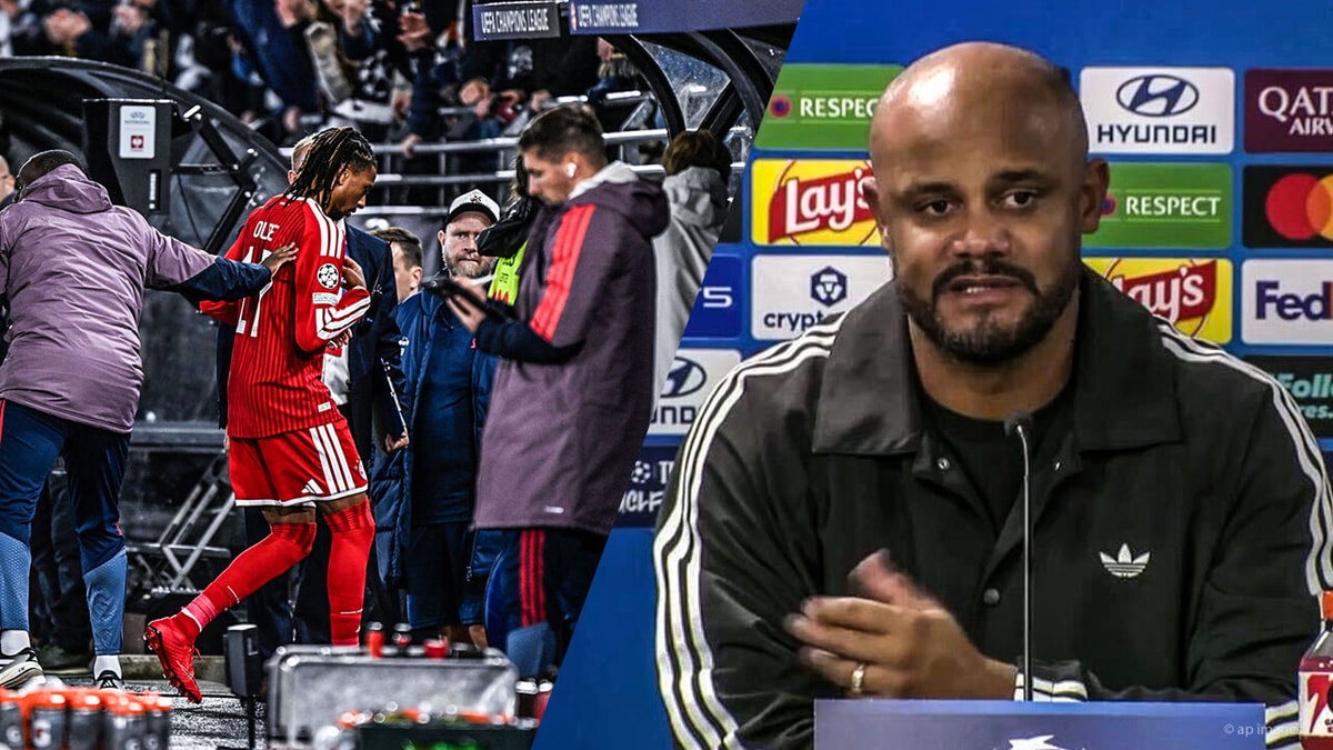 "Hij moet nu verantwoordelijkheid nemen": Kompany streng na "domme fout" Olise, die blamage voor Bayern inluidde