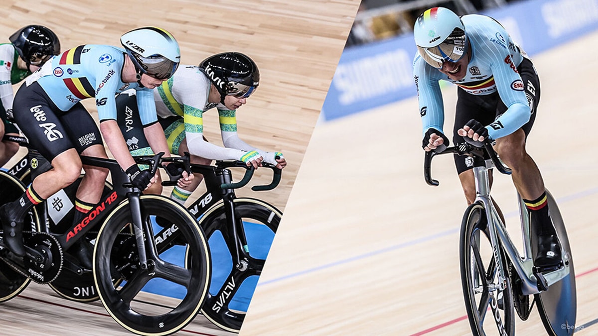 Belgische hoogdag op WK baanwielrennen: Lotte Kopecky is baas in afvallingskoers, brons voor Lindsay De Vylder in scratch