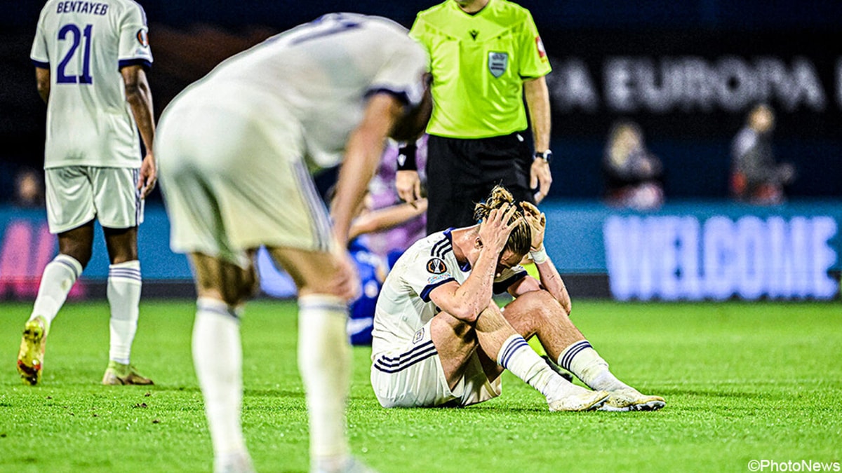 Dramatisch einde voor Anderlecht: paars-wit verliest van Dinamo Zagreb na ongelukkige penalty in 96e minuut