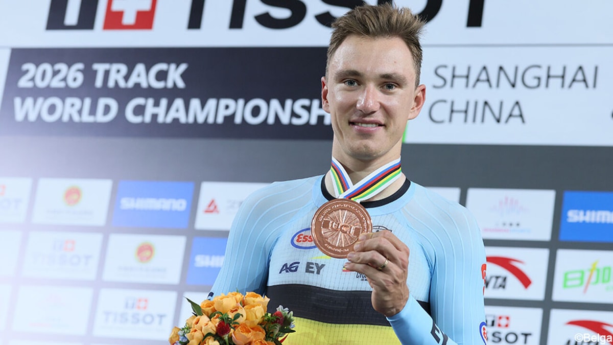 Bronzen Lindsay De Vylder veegt twijfels van tafel in de scratch: "Dat is meer waard dan de medaille"