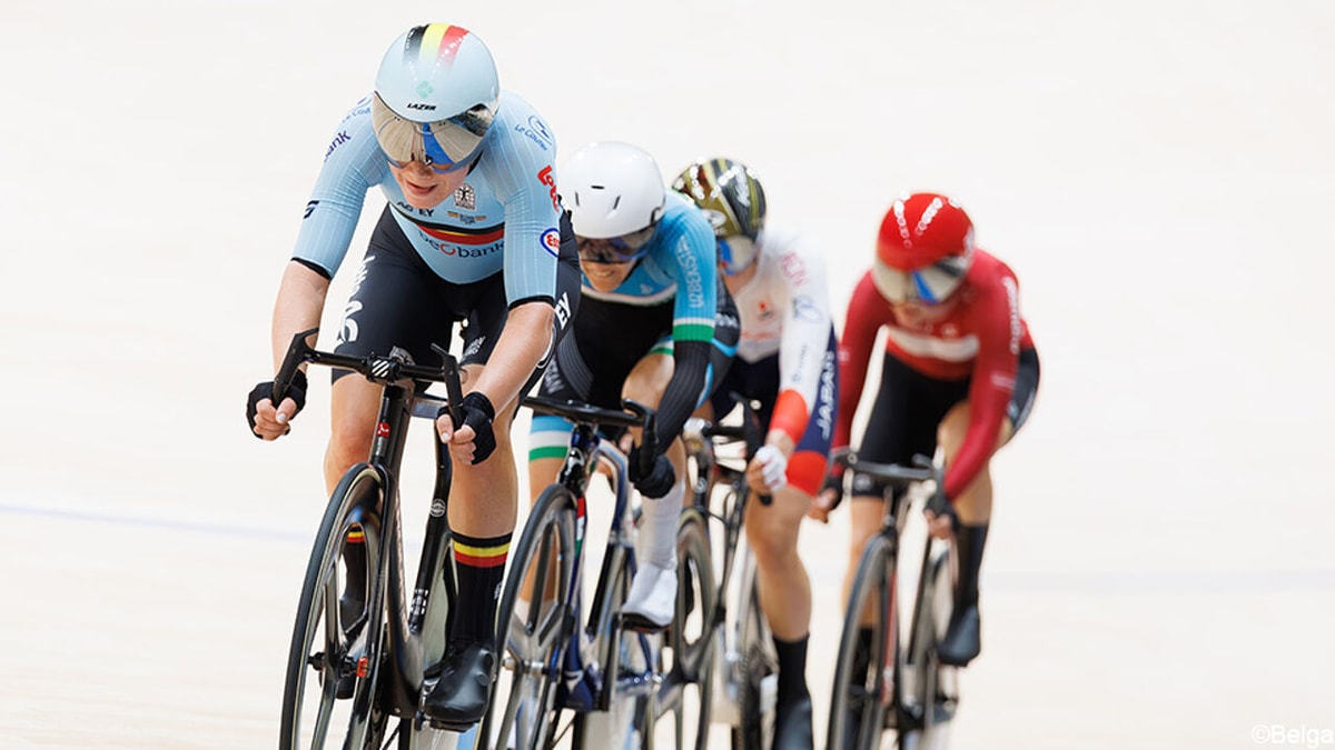 Dag 3 op WK baanwielrennen: Lotte Kopecky doet (bewust?) niet mee voor medailles in omnium, Jules Hesters 11e
