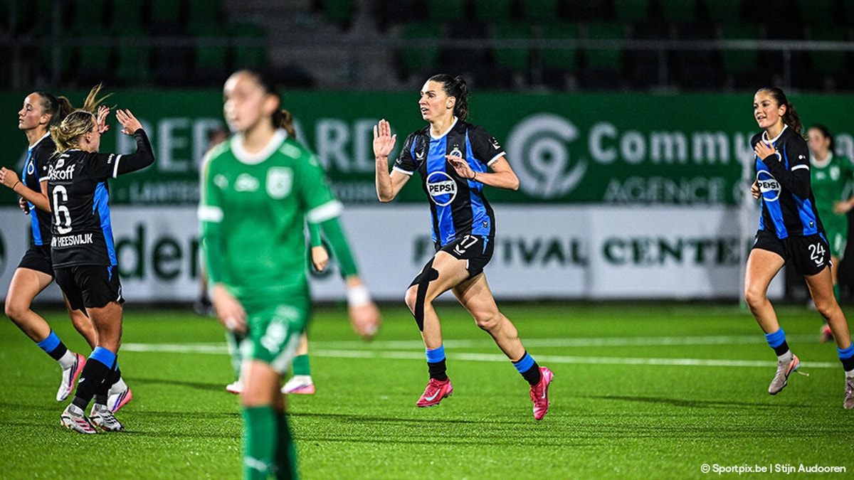 Club YLA blijft ongeslagen: Amélie Delabre redt met twee doelpunten in tweede helft punt voor leider bij La Louvière