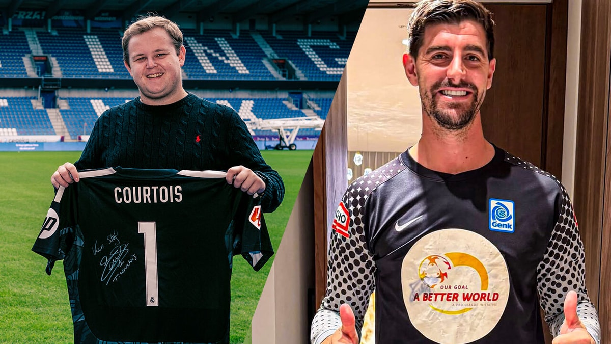 "Wie verwacht er dat Thibaut op 2dehands zit?": het straffe verhaal van hoe Courtois na 16 jaar herenigd werd met speciaal shirt