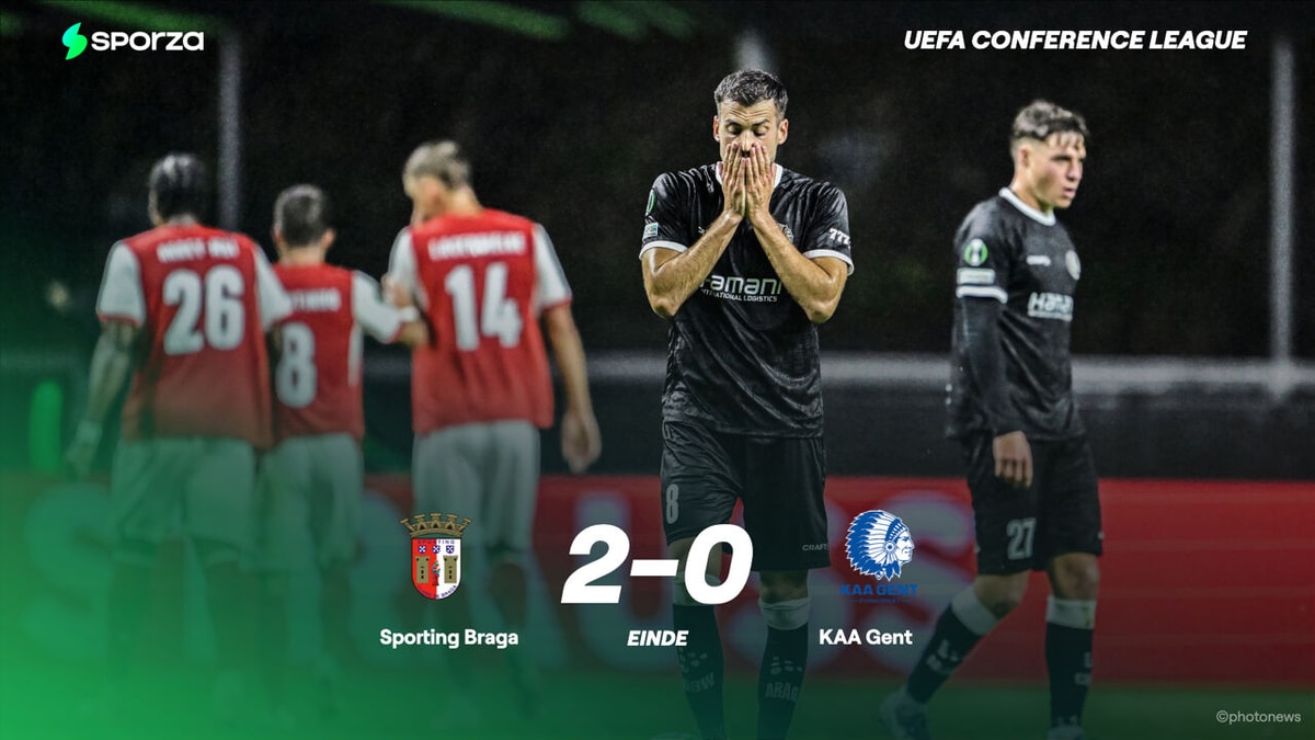 VIDEO - Bekijk de samenvatting van Braga - Gent (2-0)