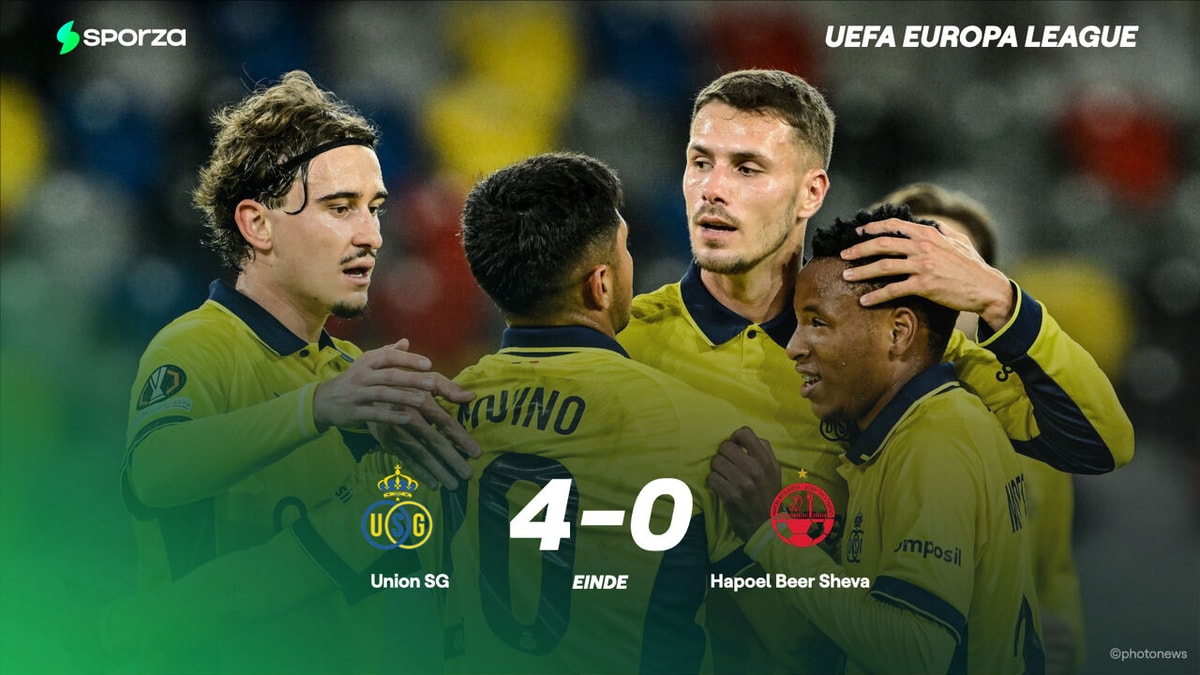 VIDEO - Bekijk de samenvatting van Union - Hapoel Beer Sheva (4-0)