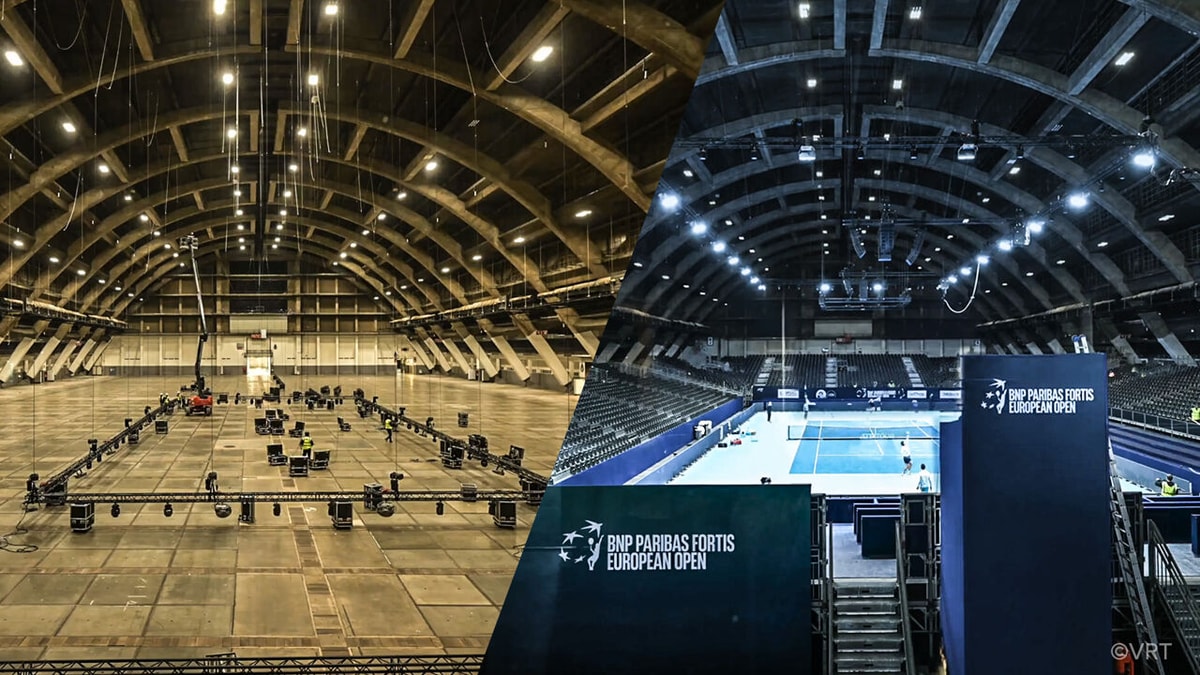 Een verhuis van minstens 500.000 euro: European Open vindt vanaf vandaag plaats in Paleis 5 door "verwarring met de data"