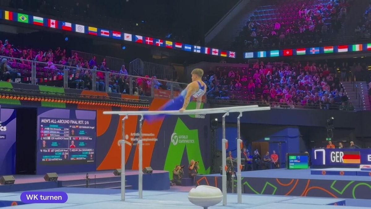 Vierde keer goud voor Hashimoto op WK turnen, Martinez is 18e