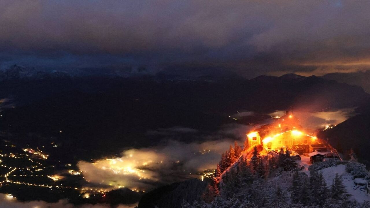 Grote brand in Adelaarsnest van Hitler, politie pakt verdachte op