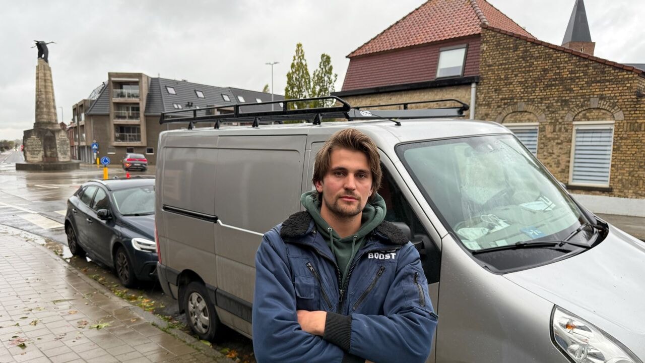 Aannemer Henri (24) uit Poelkapelle start crowdfunding na 2e inbraak in zijn bestelwagen in 2 maanden
