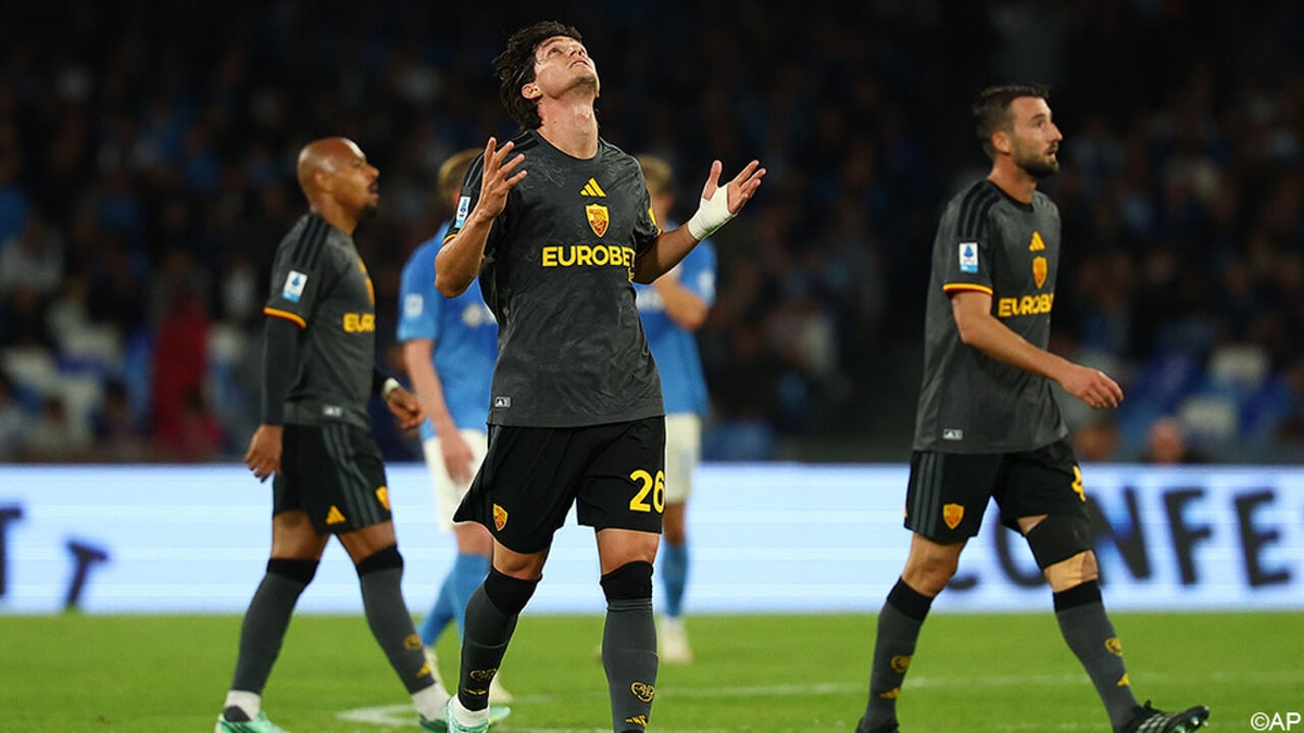 Wat een spektakelwedstrijd: Napoli en AS Roma delen de punten in duel met zes goals (met drie pareltjes)