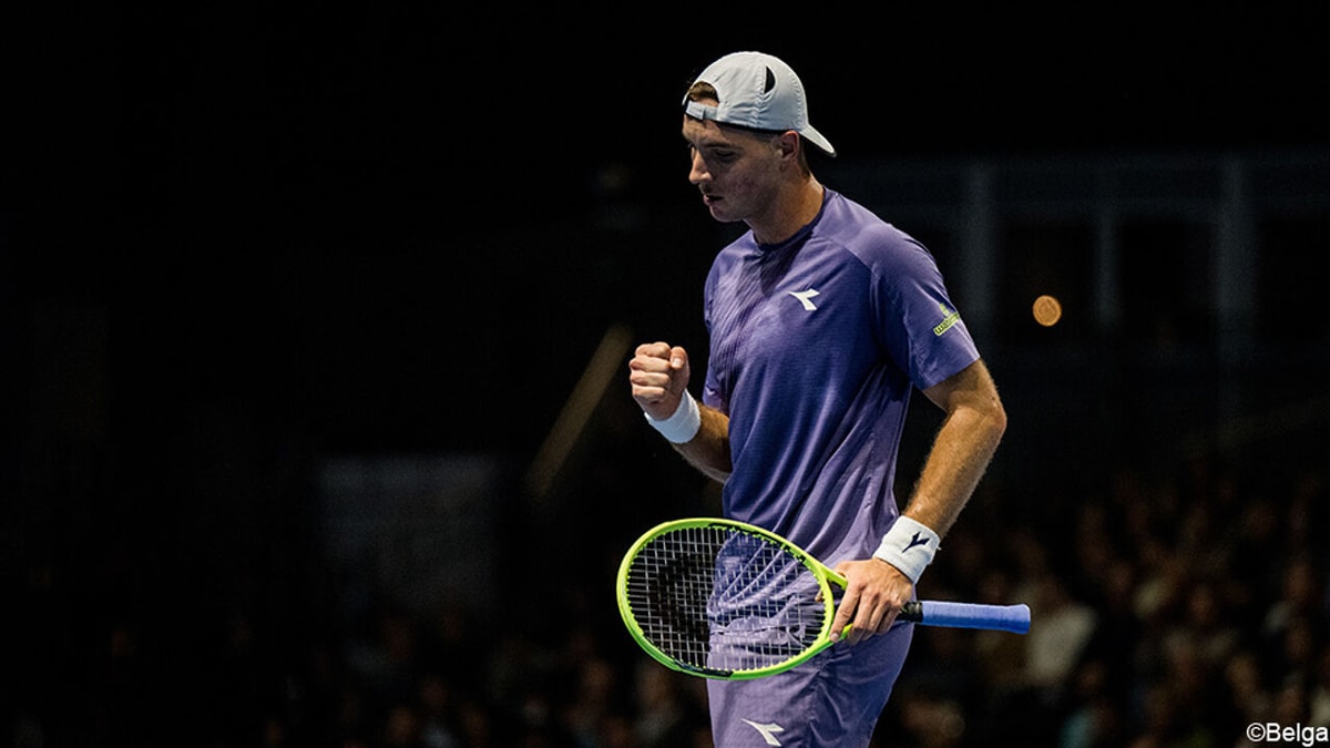 Niet eerste reekshoofd Arthur Fils, wel ervaren rot Jan-Lennard Struff mept zich naar finale van European Open