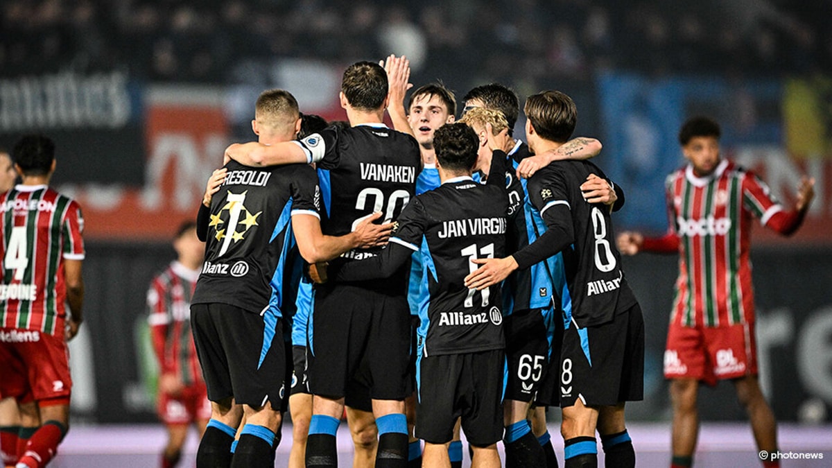 Eén goede helft volstond: Club Brugge heeft genoeg aan 10 dolle minuten om Zulte Waregem over de knie te leggen