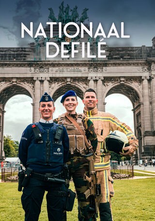 Rechtstreeks verslag van het Nationaal Defilé n.a.v. de nationale feestdag. - Op de nationale feestdag schouwt koning Filip de troepen en neemt hij plaats op het Paleizenplein in Brussel om het traditionele nationale defilé bij te wonen. De ceremonie staat in het teken van tien jaar koning Filip. op VRT MAX