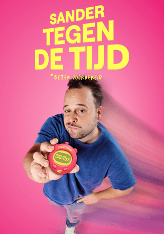 Sander tegen de tijd op VRT MAX