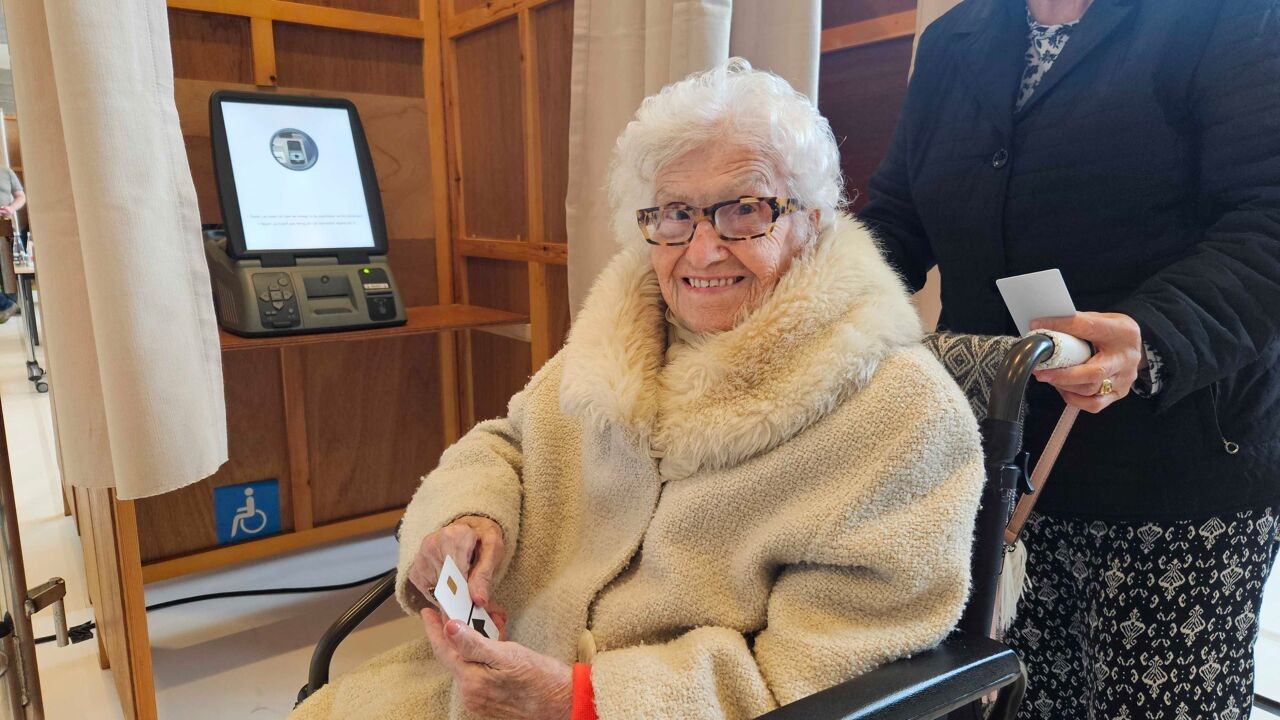 Oudste inwoner van het land Denise Waelbers (110) uit Mortsel overleden