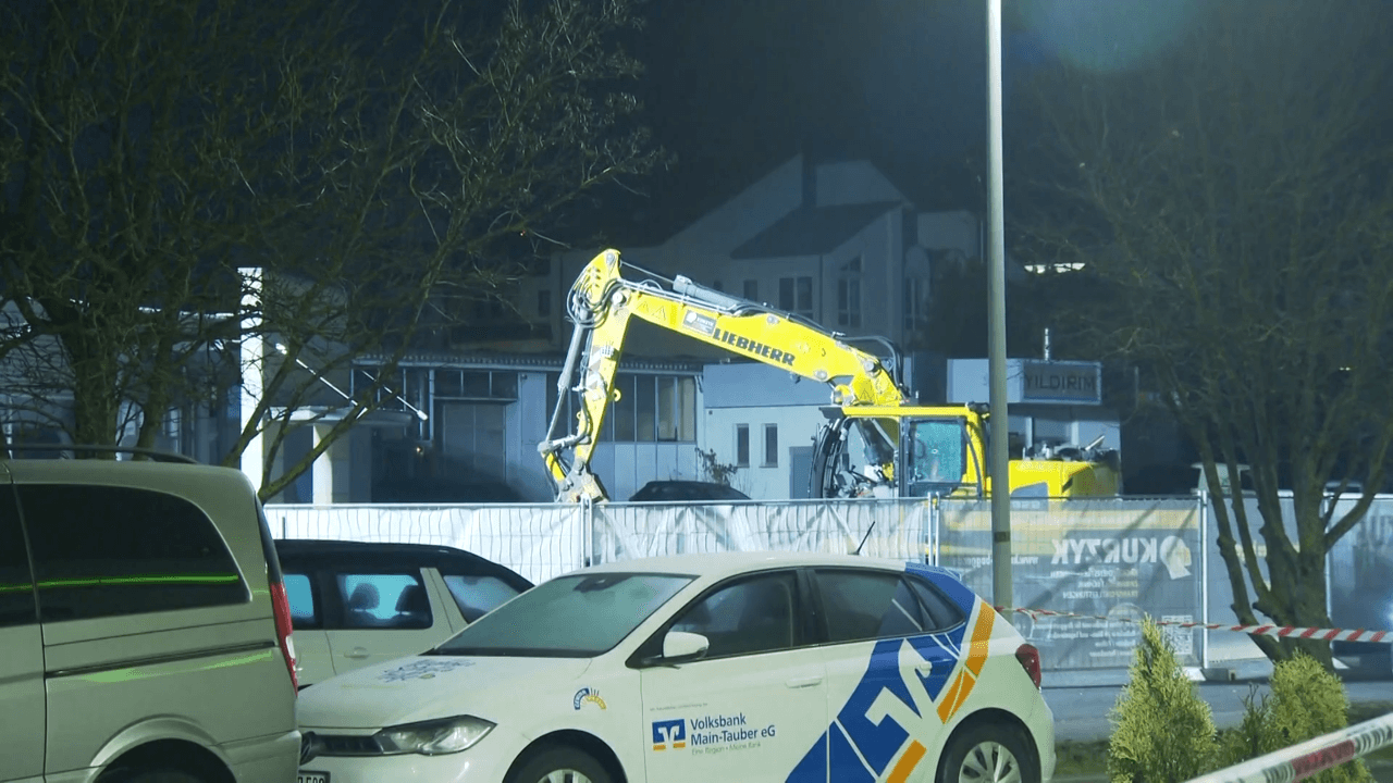 Man doodgeschoten na wilde rit met graafmachine in Duitsland