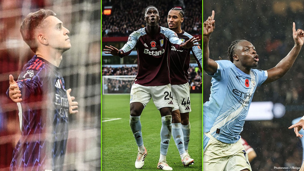 Heb je deze al gezien? Niet alleen Doku, maar nog 2 Belgen pakten uit met parel in de Premier League