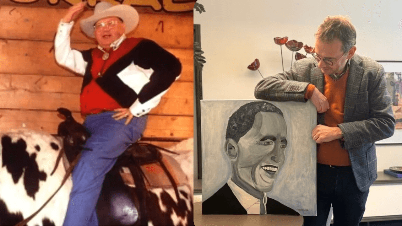 Al duizenden euro's geboden op legendarische cowboyhoed Jean-Luc Dehaene en Obamaportret van Wouter Beke