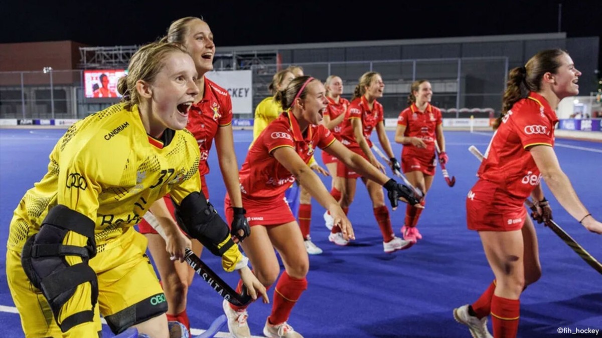 Dankzij duidelijke zege tegen China: jonge Red Panthers veroveren brons op WK hockey