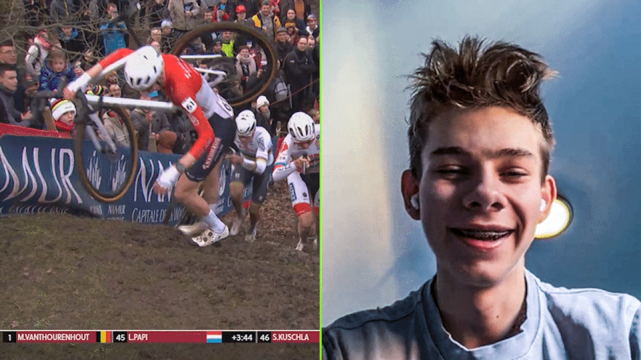 10 seconden in beeld en net dán sloeg noodlot toe: de arme veldrijder die viraal ging door "baksteenbenen" doet zijn verhaal