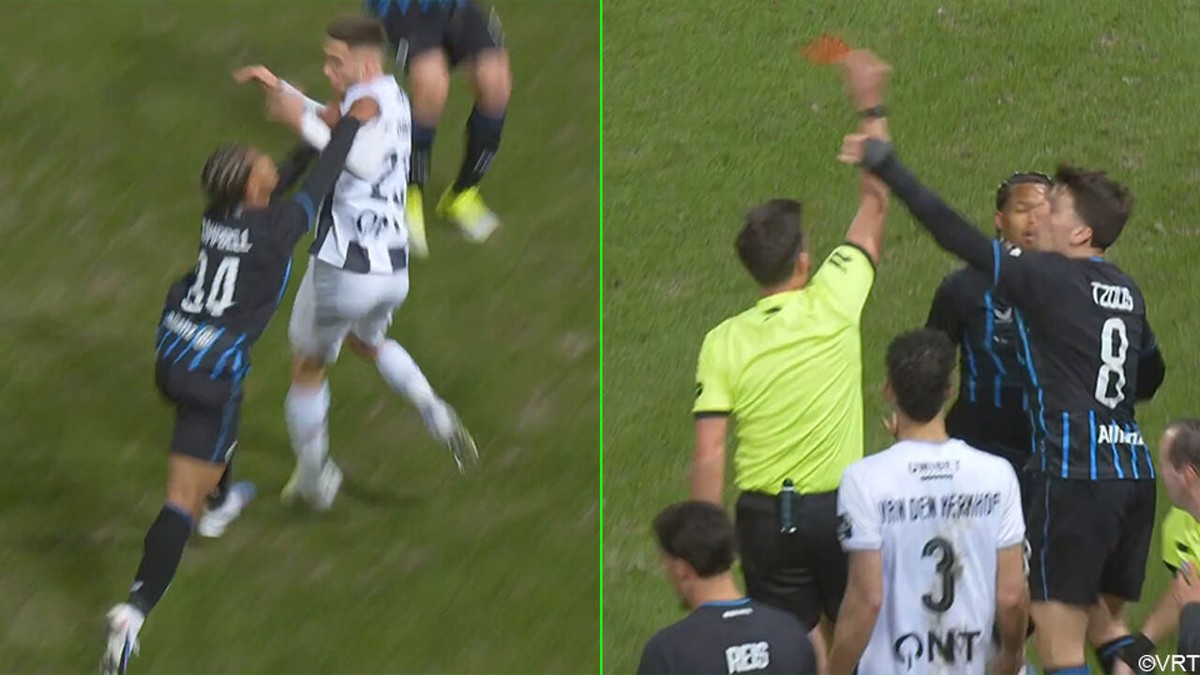 Kwam Tzolis eigenlijk goed weg na bizarre actie met ref? De baalavond van Club Brugge (die bijna escaleerde) in beeld
