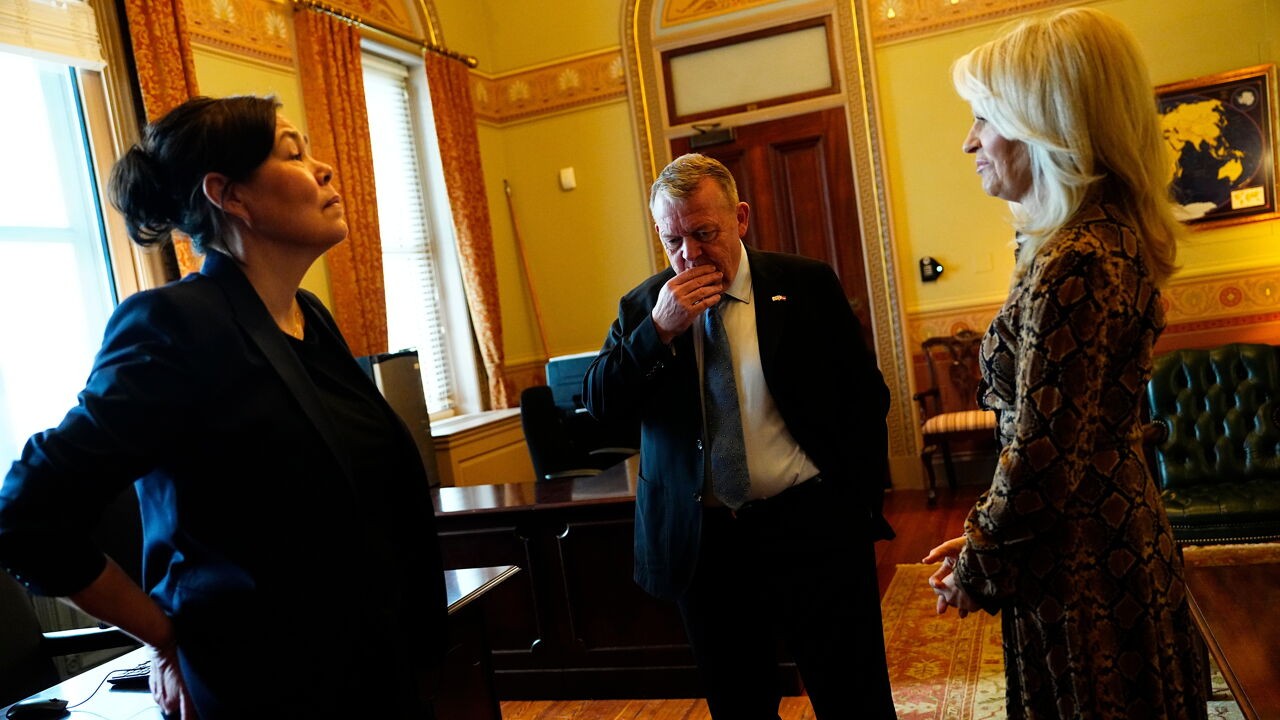 Topoverleg tussen VS, Denemarken en Groenland begonnen