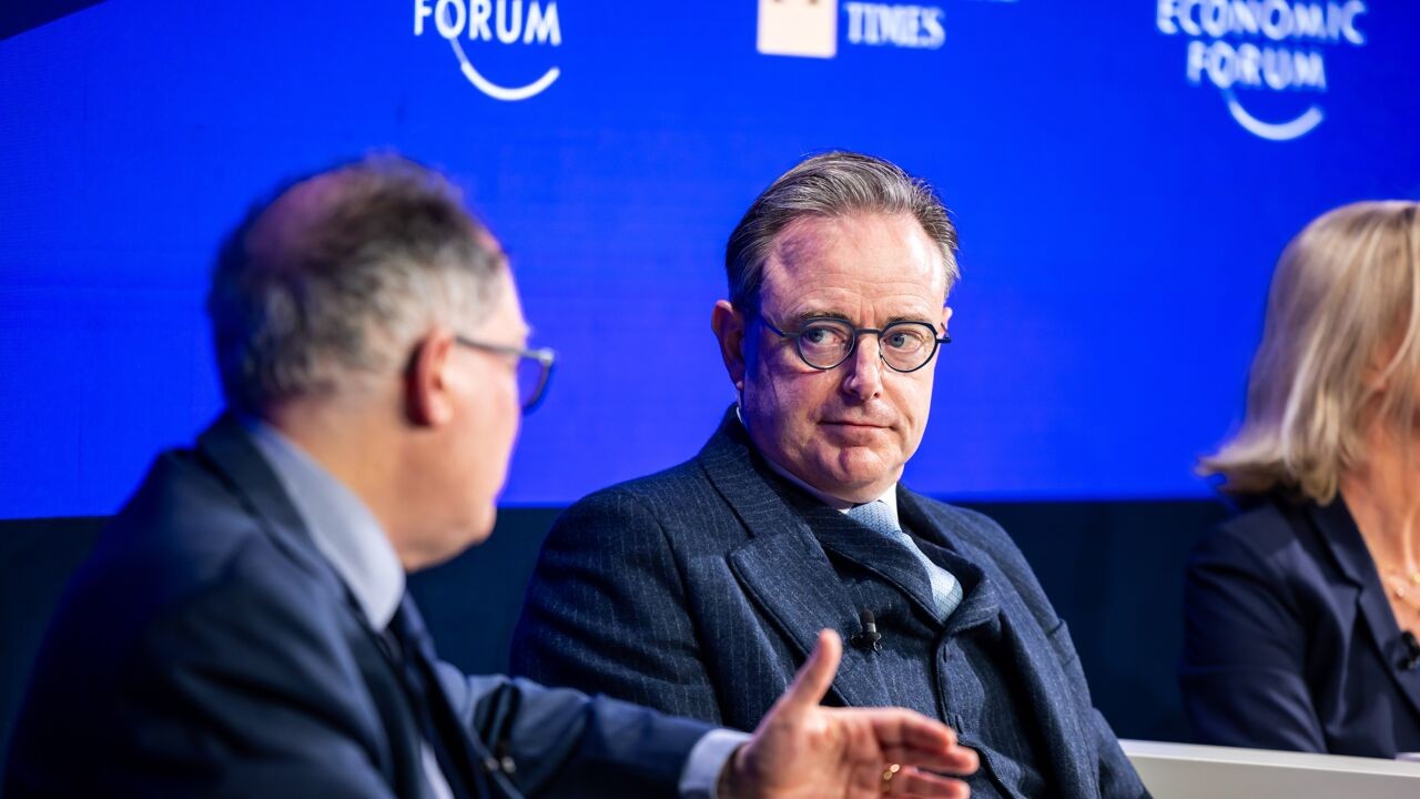 De Wever in Davos: "Ik weet niet of ontmoeting met Trump doorgaat, signaal gekregen dat uur niet past"