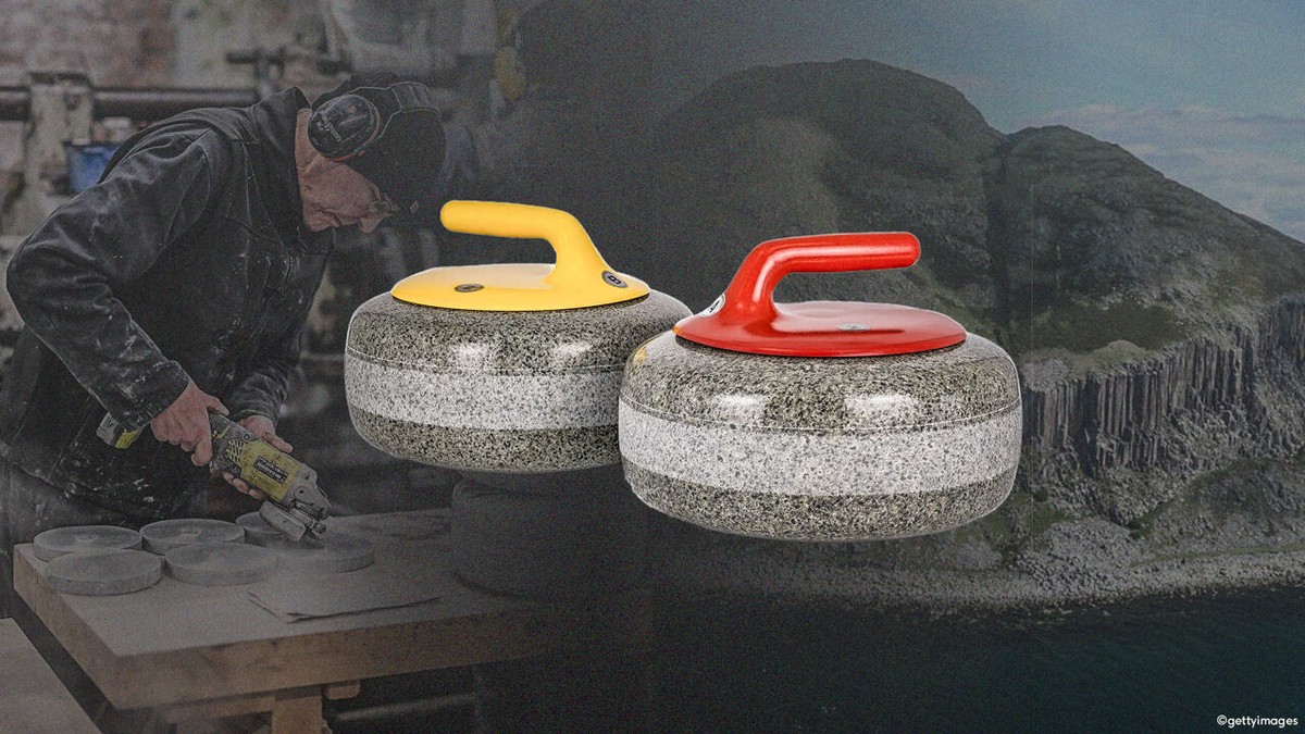 Al 200 jaar de perfecte steen: waarom alle olympische curlingstenen afkomstig zijn van 1 piepklein Schots eilandje