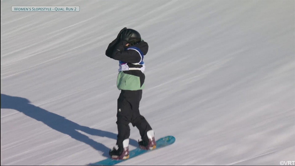 Geen Belgische stunt in de slopestyle: Sky Remans baalt na dubbele val, Evy Poppe schuwt risico in kwalificaties