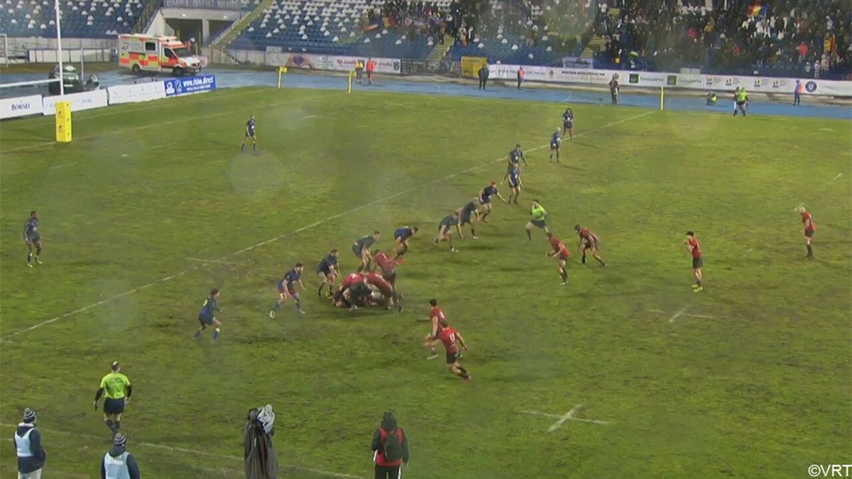 Belgische rugbymannen hebben lot niet meer in eigen handen na duidelijke nederlaag tegen Roemenië