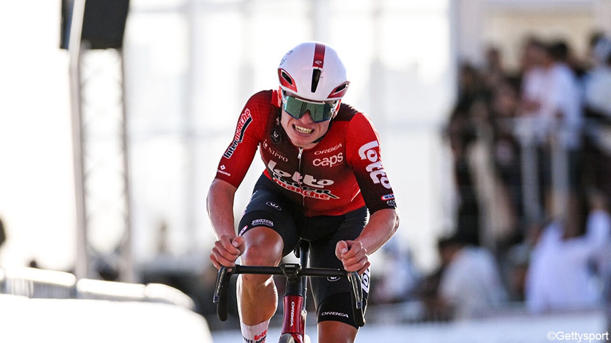 Na alle ellende tankt Lennert Van Eetvelt (3e) vertrouwen op steile slotklim: "Ik ben blij dat ik weer kan meedoen"