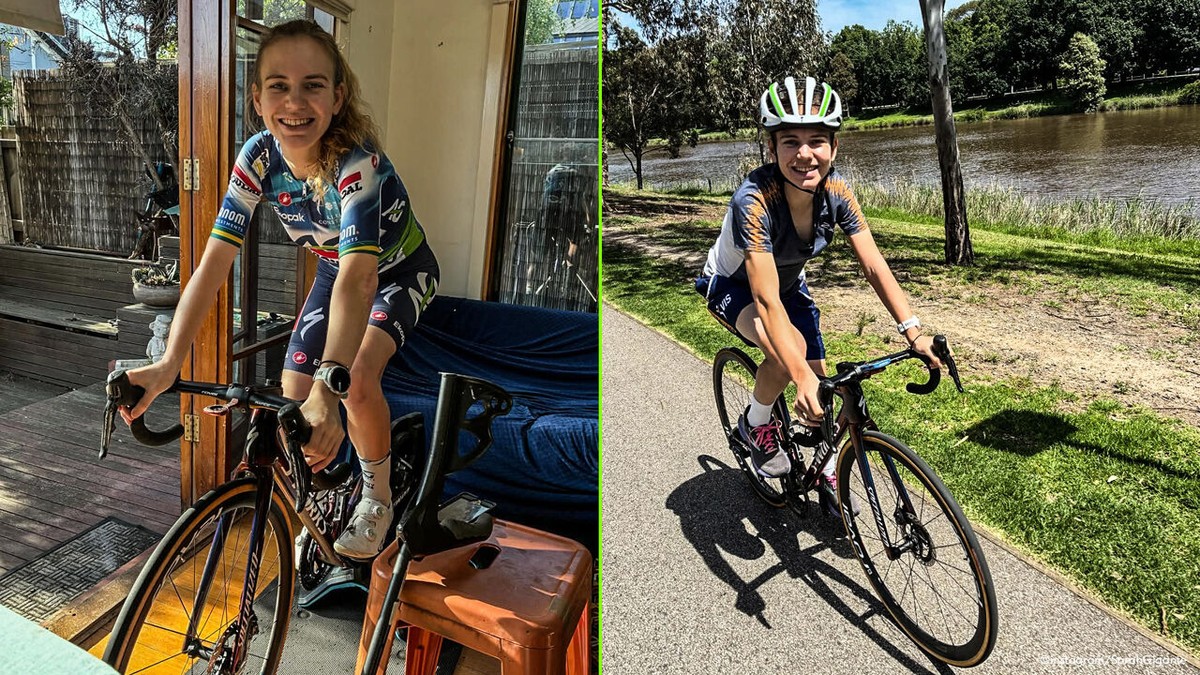 Sarah Gigante, die hulp krijgt van daalcoach, bracht winter op de rollen door: "Alle races op 0,75x snelheid bekeken"