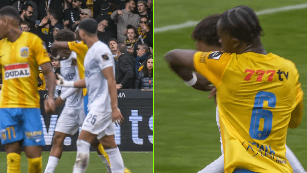 "Heel domme kaart": Westerlo-verdediger deelt mep uit aan Union-spits en mag gaan douchen