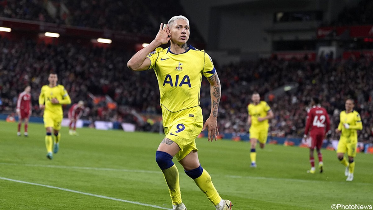 Ongeloof op Anfield: Tottenham pakt dankzij late goal nog punt tegen Liverpool, ook al blijft keepersprobleem hangen