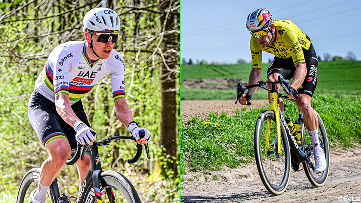 De poorten van de Hel zijn geopend: Pogacar en Van Aert verkennen Parijs-Roubaix