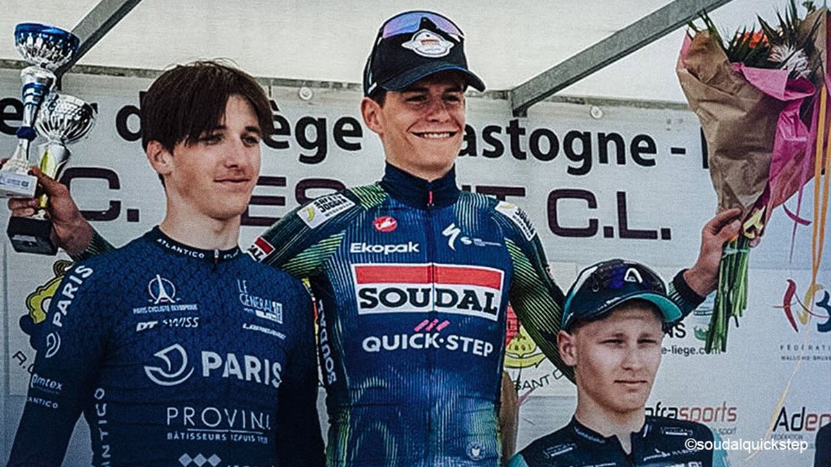 Vic De Smet (17) treedt in voetsporen van Paul Seixas en wint Luik-Bastenaken-Luik voor junioren