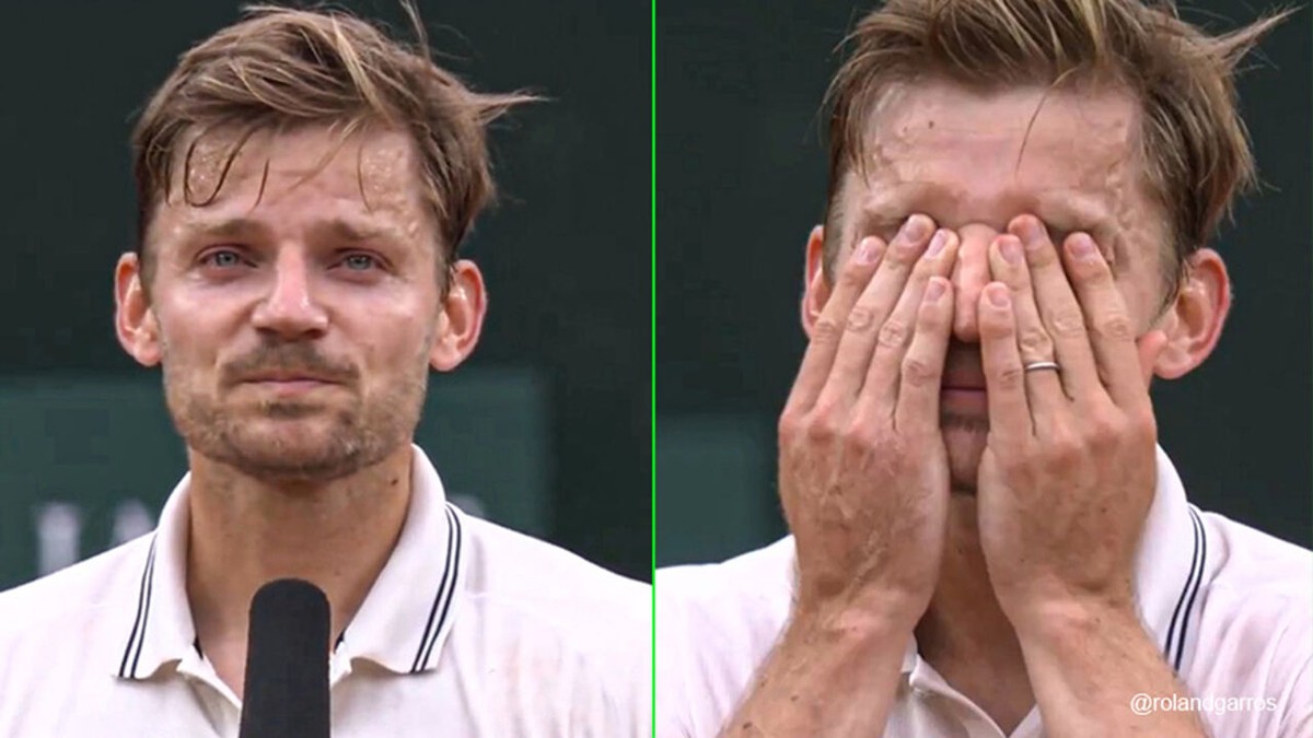 "De eerste keer dat ik huil": David Goffin begint aan afscheid van Roland Garros met kwalificatiezege in vol stadion