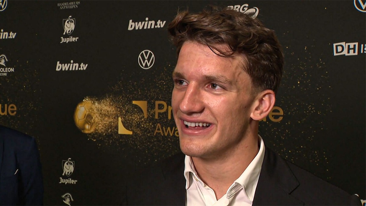 Christos Tzolis verklapt droomtransfer na deugddoende erkenning op Pro League Awards: "Ook Gouden Schoen? We zullen zien"